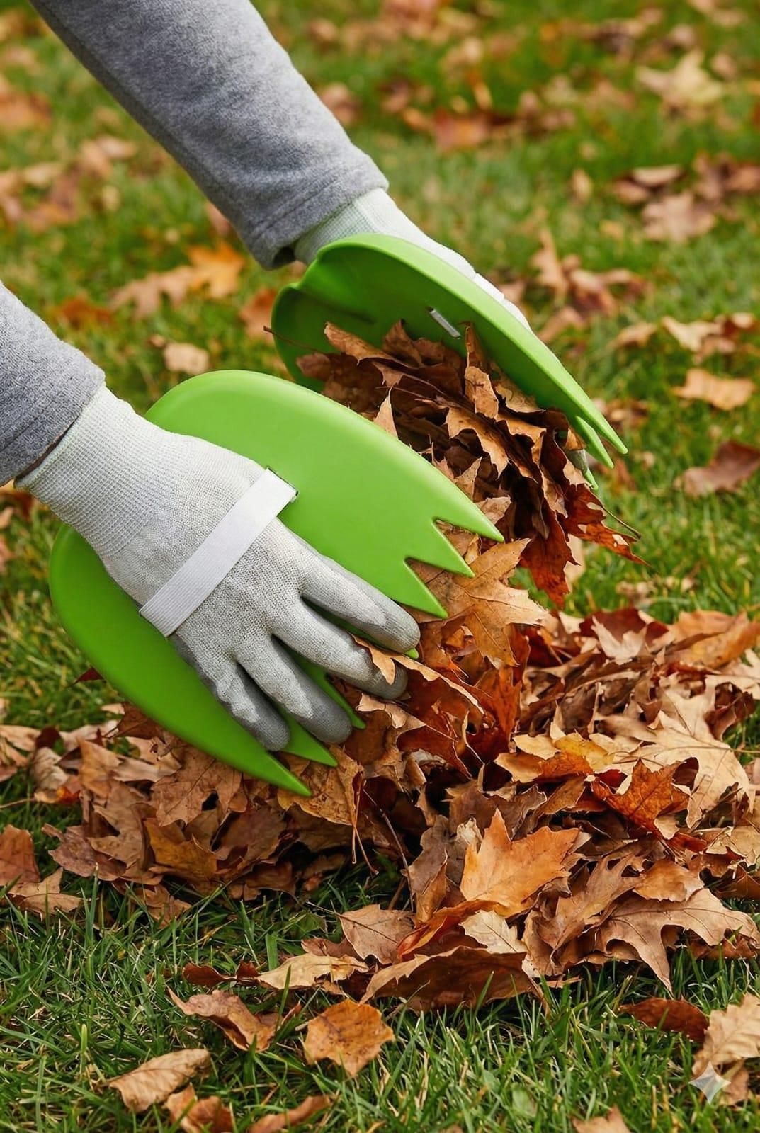 Leaf Scoops Hand Rakes 2 Pcs